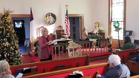 Vernon Chapel Christmas Eve Service (The Greatest Story Ever Told) led by Brenda Lewis 12/24/2023