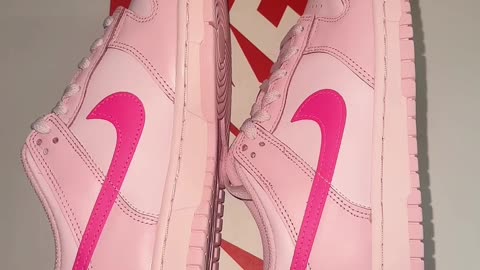 Shop the Nike Dunk Low Triple Pink now at 750Kicks 💕