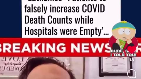 They murdered patients to increase the COVID death number