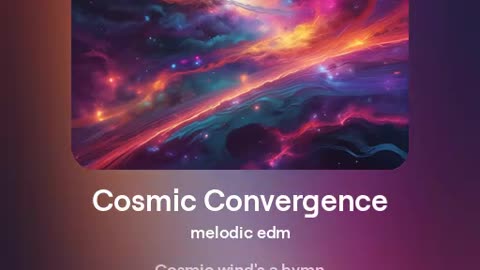 Cosmic Convergence Official lyric video by puppyloldog