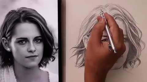 Basic of portrait drawing for beginners ll free hand portrait drawing...