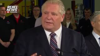 Ontario Premier Doug Ford admits he had some of "the strictest regulations in the world." for COVID