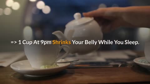 1 Cup At 9pm Shrinks Your Belly While You Sleep - Lose Belly Fat
