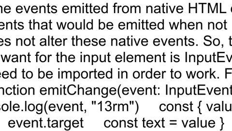 I want to get the event type of a svelte oninput event in typescript but I can39t find it