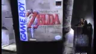 Down With The Legend of Zelda: Link's Awakening (1993) Game Boy TV Commercial