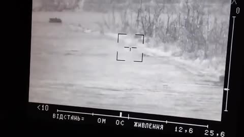 Another Ukrainian ATGM Strike