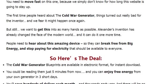 My Cold War Generator review ⚠️ SCAM OR LEGIT?