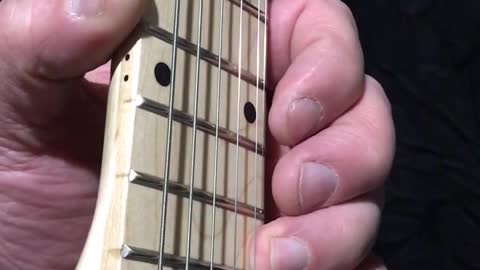 Guitar Theory - Using Pointer and Ring Fingers To Fret 2 Notes Per String - 2 Half-Steps