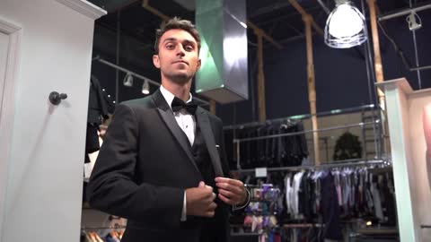 Trying On Your Tuxedo