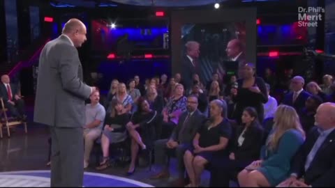 WATCH: Dr. Phil audience member says the media has been lying in their portrayal of Trump.