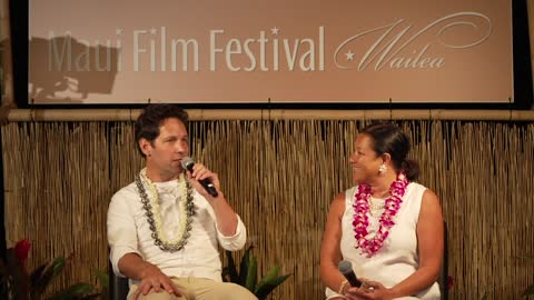 Ant-Man actor Paul Rudd presented with Nova Award at Maui Film Festival
