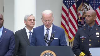 Biden answers a question about the baby formula shortage