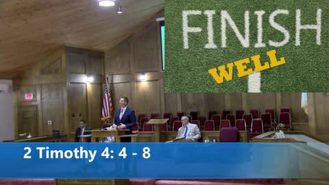 Pastor Jon McConkey // Finish Well // 8/21/2022