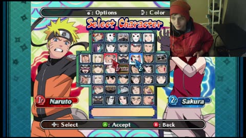 Kurenai The Jonin VS Hidan In A Naruto Shippuden Clash of Ninja Revolution 3 Battle