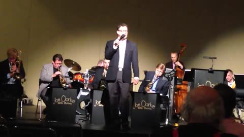 Live Big Band Concert, Adorable Kid. Boy Dances Along To Music!