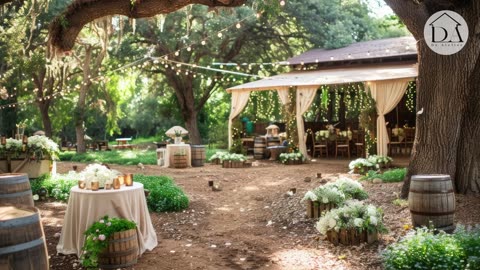 Secret Garden Serenity : Ultimate Guide to Intimate Cozy Backyard Wedding Oasis with Rustic Elegance