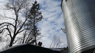 building an air system for the grain vac to fill the wet bin!