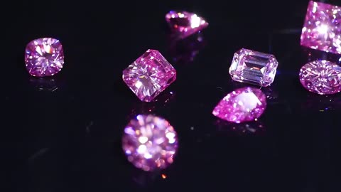 Pink Loose Moissanite 100% Real Lab Gemstone Stones For Women Jewelry Diamond Rin