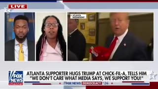 Supporters who hugged TRUMP rips media: the most disturbing part?