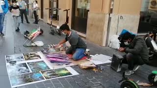 Street art in Rome