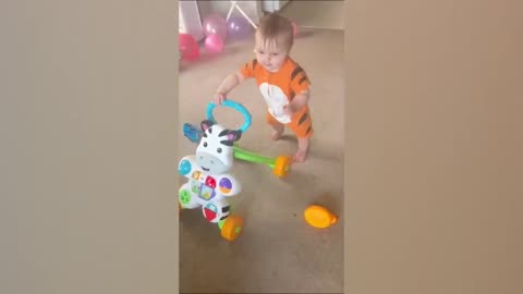 Cute baby fun 🤣|funny| baby|more funny