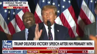 Donald Trumps Victory Speech in New Hampshire - January 23, 2024