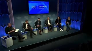 Alex Soros, son of leftist billionaire George Soros, in Davos: talking about President Trump