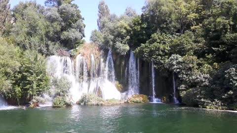 Waterfall in Croatia