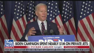 Tucker Carlson on Biden's $1 million in air travel