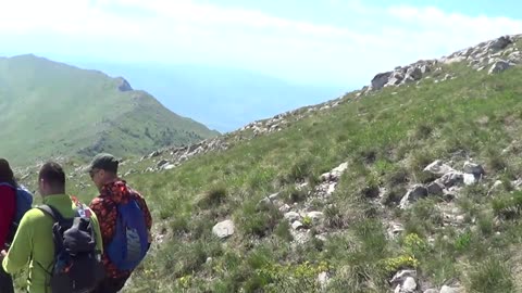 Rtanj Mountain, descend from the highest peak Siljak at 1570m