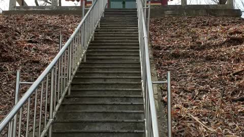 Stairs to Danseongjeon.