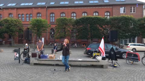 Greifswald - Eröffnung der Versammlung durch Andreas 12-09-2022