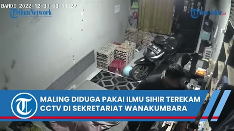 Hebat, maling pakai ilmu