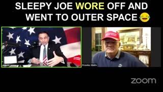 Sleepy Joe Wore Off and Went To Outer Space