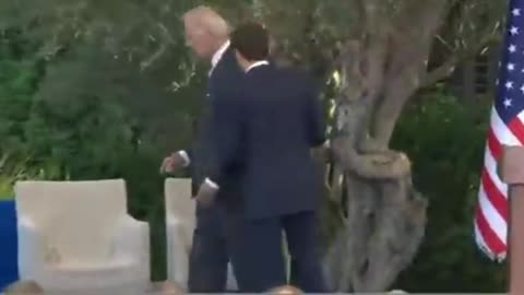 Joe Biden Turns to Shake Hands with No One