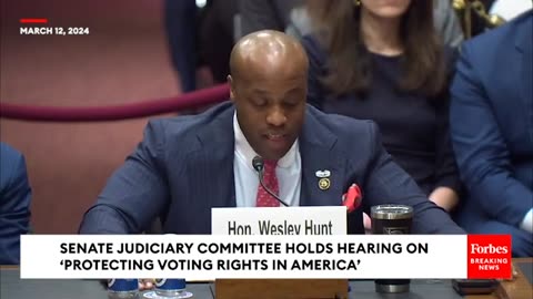 Wesley Hunt Drops The Hammer On Democrats Opposed To Voter ID