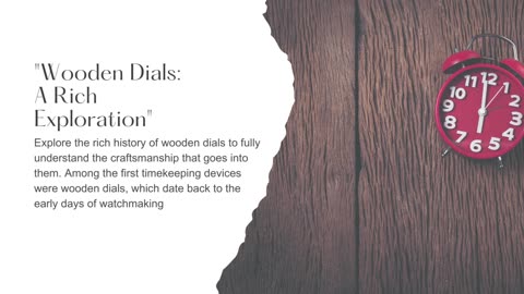 A Collector’s Journey: Exploring Oliver and Clarke's Wooden Dial Masterpieces