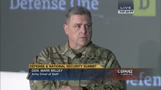 2015 Gen. Milley: "China Is Not An Enemy"