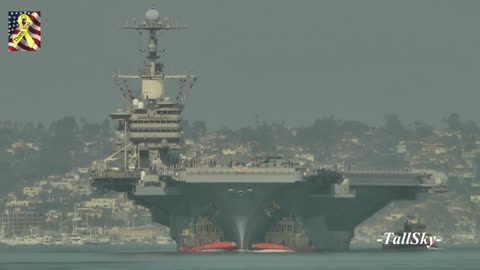 USS Stennis Arrives for Air Wing, San Diego, CA