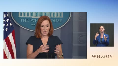 8-24-21 Press Briefing with Press Secretary Jen Psaki