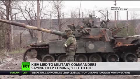 Kiev’s ‘heroic defense’ bravado in Mariupol doesn’t fit with accounts of Ukrainian officers