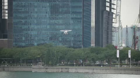 Un servicio de taxis aéreos busca operar en Singapur a partir de 2021