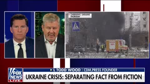 CDM Founder L Todd Wood Appears On Tucker Carlson Tonight After Escaping From Kyiv