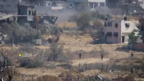 Al-Quds Brigades show scenes of a Zionist soldier’s sniper operation