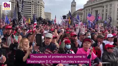 Biểu tình lớn ủng hộ Tổng thống Trump tại Washington D.C | ONNEWS