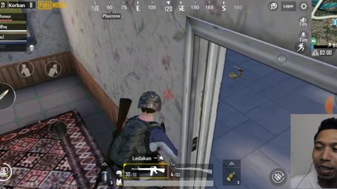 Funny incident, Parachuting error gets stuck in the tower, PUBG mobile game