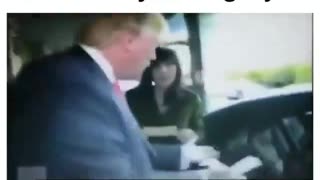 Trump buys a lady's car and her kids, KEK