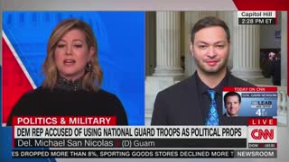 Brianna Keilar and Del. Michael San Nicolas Discuss His National Guard Criticism