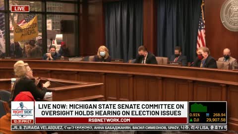 2020 USA Election fraud - Michigan hearing Melissa Corone, Dominion Employee testimony