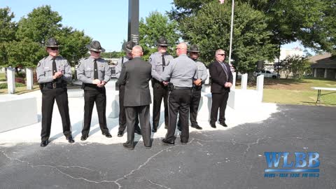 Carroll County Public Safety Recognition and Memorial Service at the PublicSafety Memorial Park.